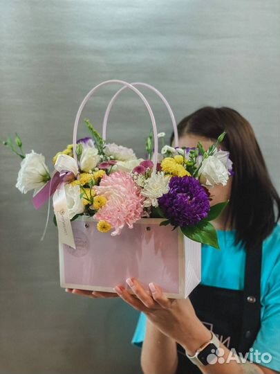 Цветочные сумочки