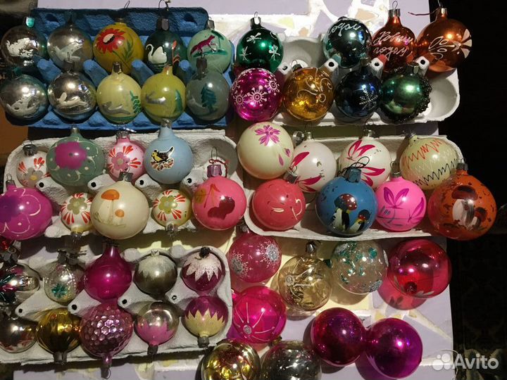 Ёлочные шары СССР
