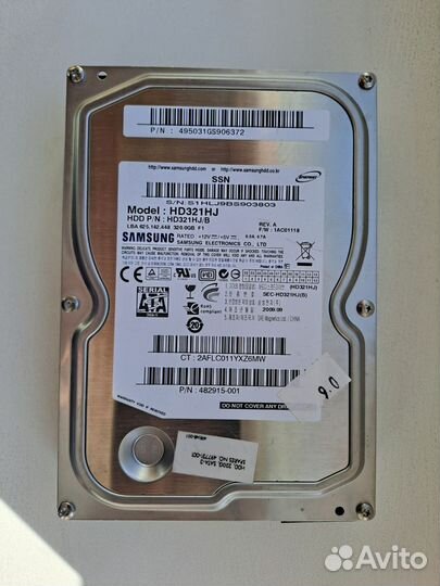 Жесткие диски SAS/sata 146-320Гб