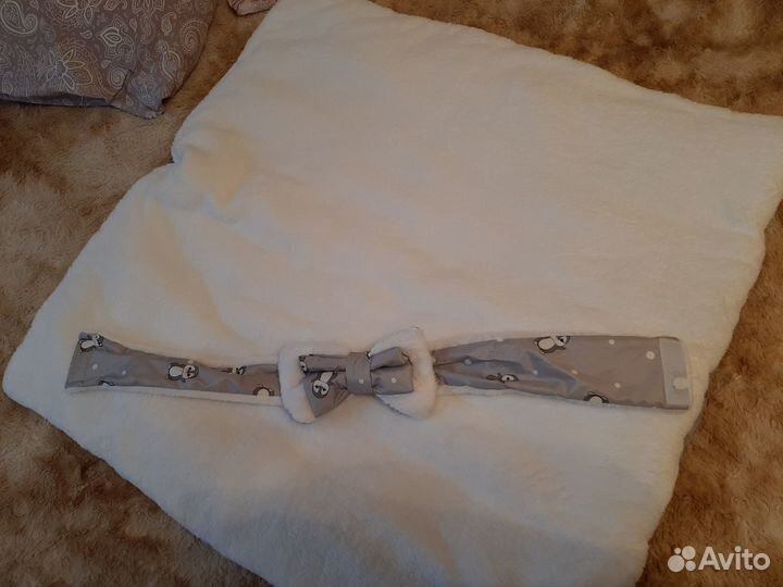 Конверт одеяло на выписку зимний