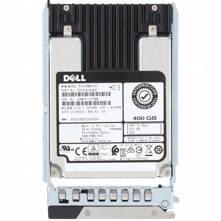 [GM5R3] Жесткий Диск Dell 5vhhg 400gb Sas 2.5" Ssd Gm5r3