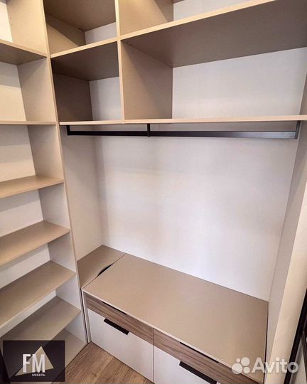 Гардеробная система под ключ