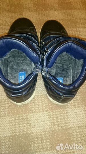 Ботинки осенние на байке