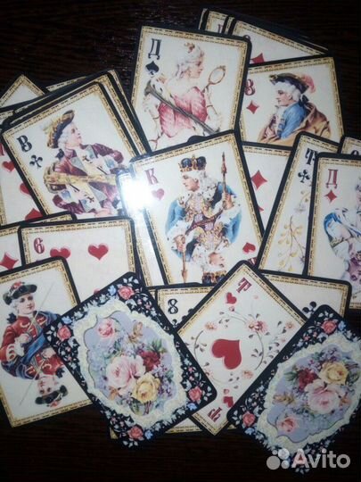 Гадальные игральные карты, 36 карт в колоде