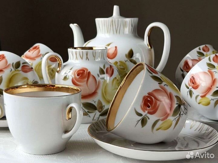Чайный сервиз лфз СССР 