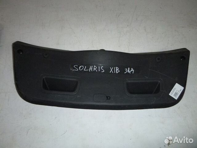 Обшивка двери багажника (нижняя) hyundai solaris solaris 2010