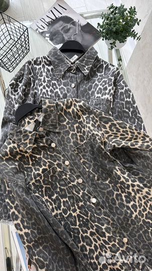 Плотные джинсовые рубашки