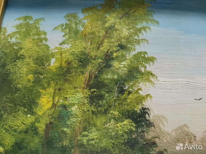 Картина Живопись Пейзаж 1994 года (Ч)