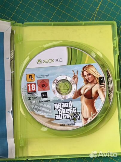 Gta 5 xbox 360 лицензия (в идеальном состоянии)