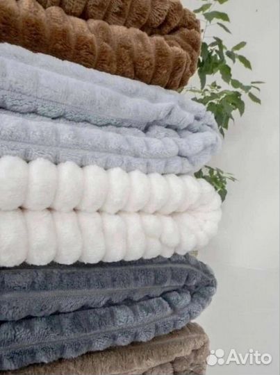 Плед покрывало кубик новое евро