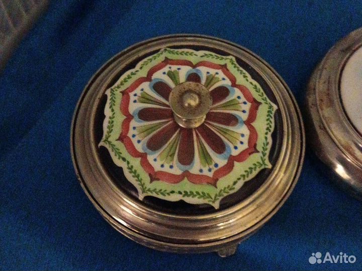 Шкатулка,пудреницы СССР