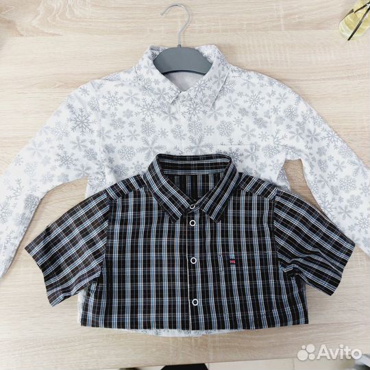 Рубашки для мальчика 104-110