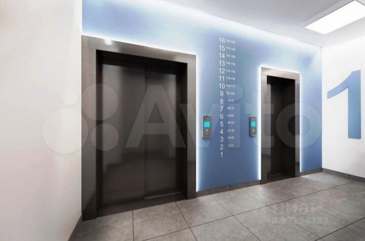 Квартира-студия, 32,3 м², 5/16 эт.