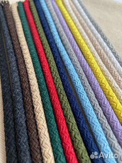 Хлопковый шнур,повышенной жёсткости