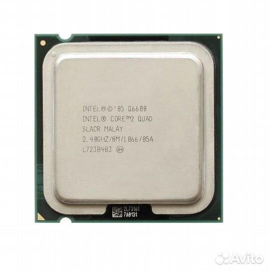 Б/у процессор сокет 775 Intel Core2Quad Q6600