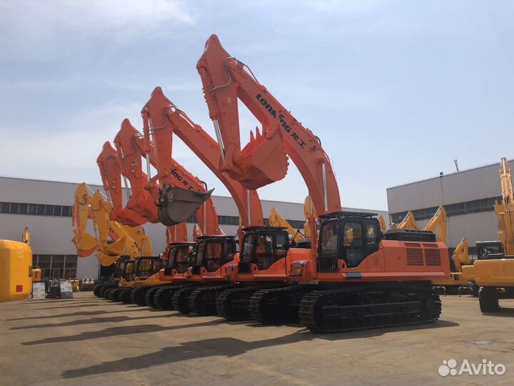 Гусеничный экскаватор Lonking CDM6550, 2023