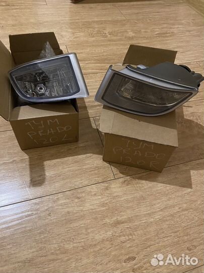 Противотуманные фары на toyota land cruiser prado