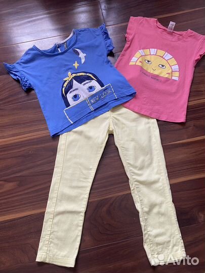 Джинсы детские для девочки 104