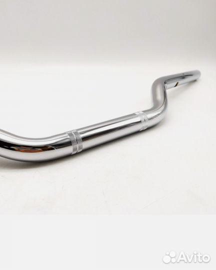 Triumph, руль хромированный, оригинальный