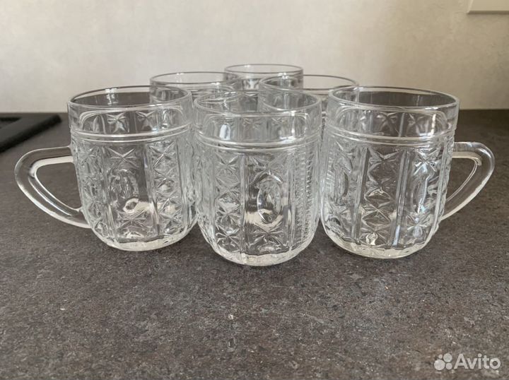 Рюмки, стаканы хрустальные СССР