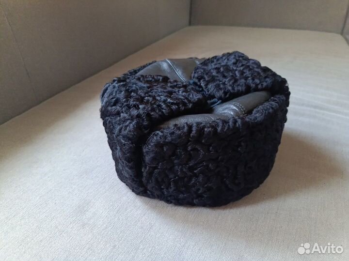 Шапка мужская каракулевая зимняя р 56