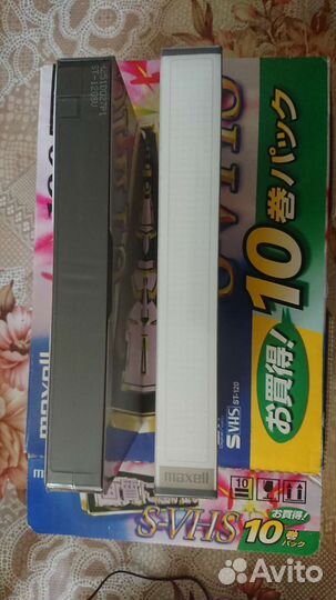 Видеокассеты s-vhs Maxell