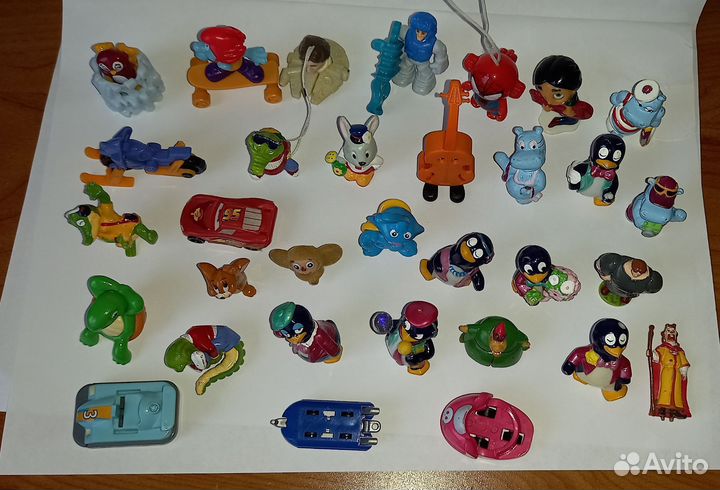 Фигурки от киндер- сюрпризов