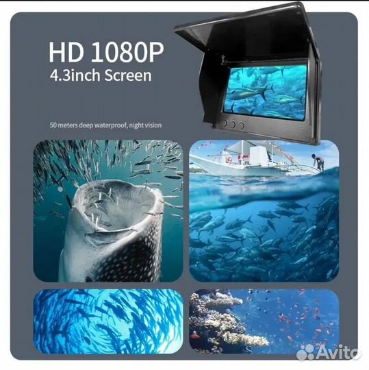 Новая подводная камера для рыбалки