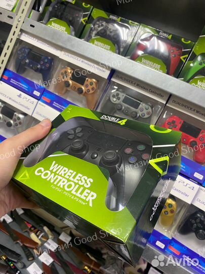 Геймпад PS4 в корпусе PS5