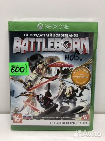 Диск Battleborn для Xbox One
