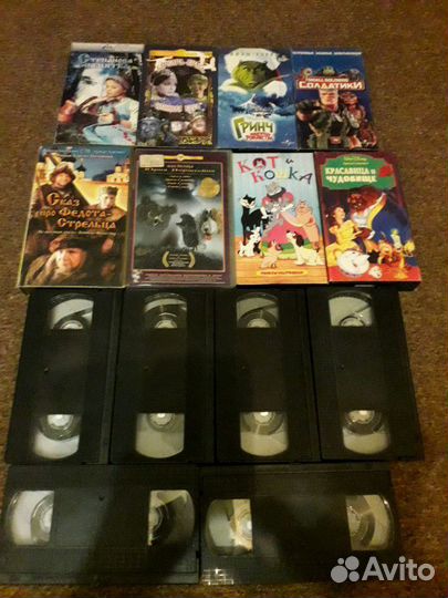 Видеокассеты с фильмами