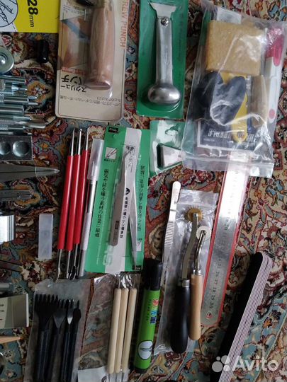 Профессиональный Набор для работы с кожей 59 предм