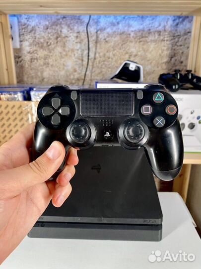 Sony Playstation 4 slim 1tb + 400 игр / Гарантия