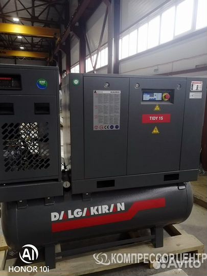 Винтовой компрессор для лазера