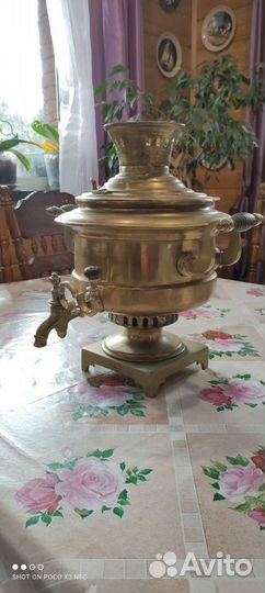 Самовар старинный Шапошникова конец 19 века