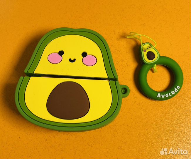 Чехол на AirPods Pro с авокадо
