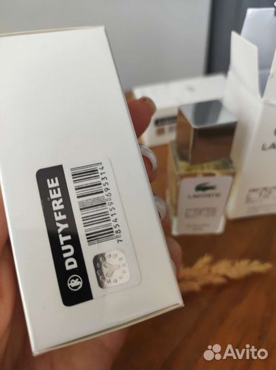 Lacoste парфюм мужской