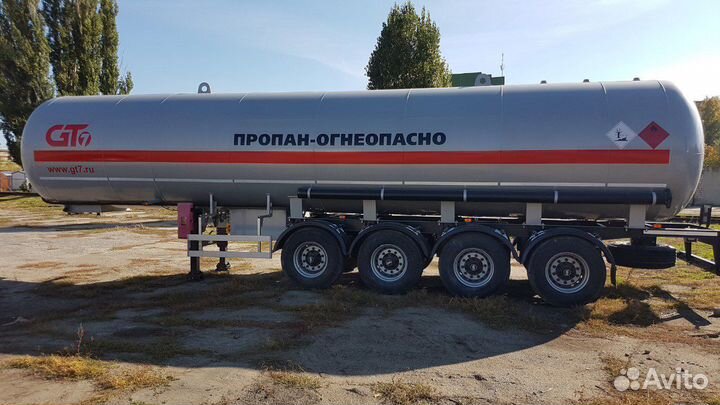 Полуприцеп газовоз GT7 ППЦТ-44, 2023
