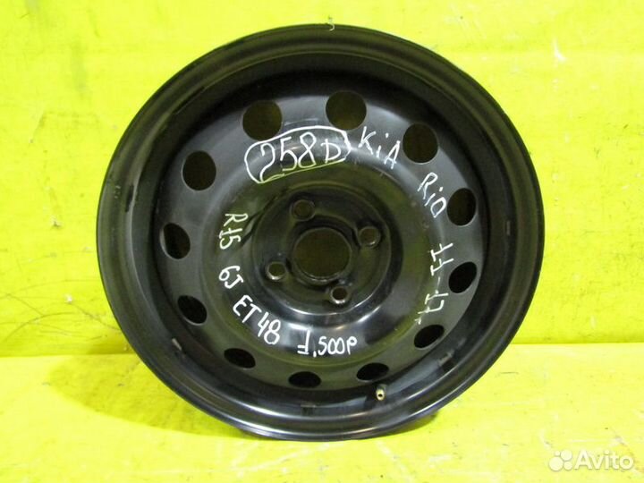 Диск R15 Kia Rio (III) 11-17 г 258D