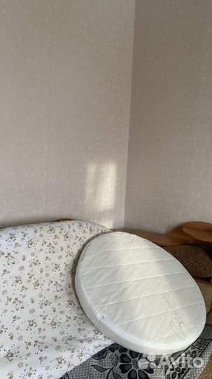 Матрас на десткую кроватку овальный круглый