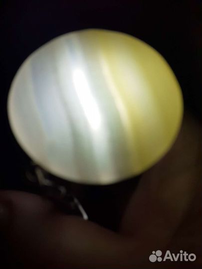 Кулон. Редкий волнистый агат