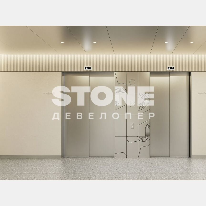 2-к. квартира, 66,2 м², 24/28 эт.