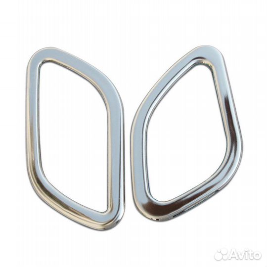 Хром в салон VW polo