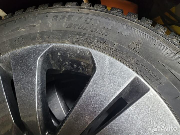 Колеса в сборе r18 зимние