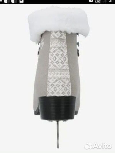 Фигурные коньки женские теплые