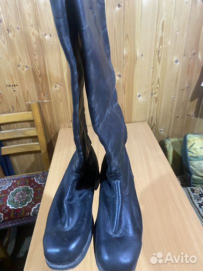 Сапоги офицерские хромовые новые