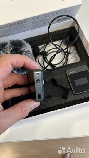 Беспроводной микрофон godox movelink lt 2