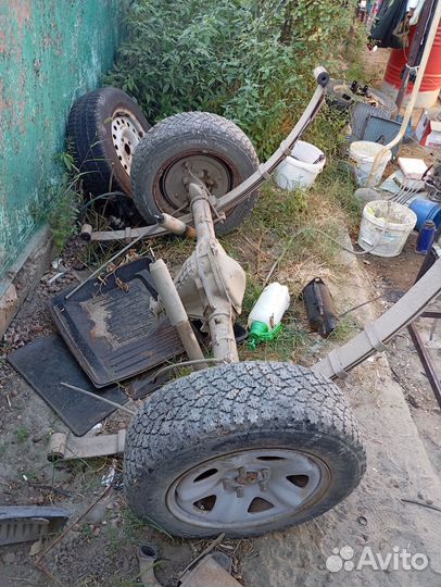 Задний мост на Волгу 3110