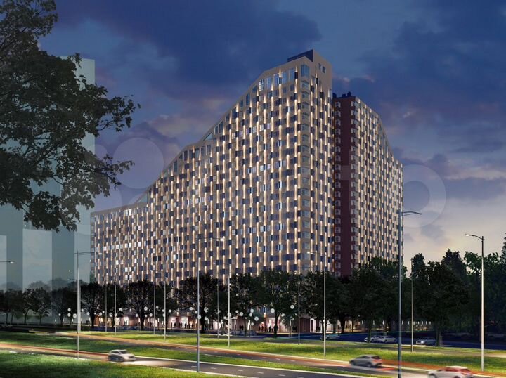 2-к. квартира, 38,1 м², 2/15 эт.