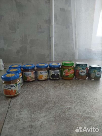 Пюре фруктовое детское